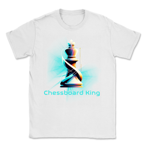 "Chessboard King - Król Szachownicy" - Gildan 64000 - Męska koszulka