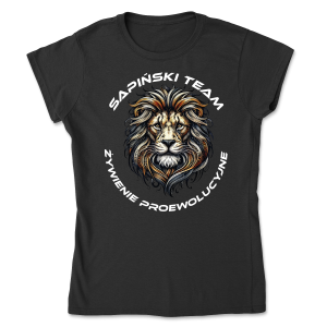 Sapiński Team - Żywienie Proewolucyjne  - Women’s Tee - Gildan 64000L - nadruk dwustronny
