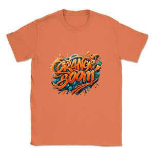 Orange Boom - Gildan 64000 - Męska koszulka