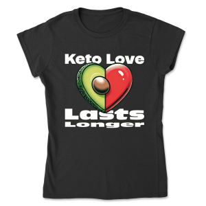 Keto Love Lasts Longer -T-shirt woman Gildan 64000L