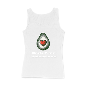 Carb Free Valentine's - Gildan 64200L - Damski Tank Top