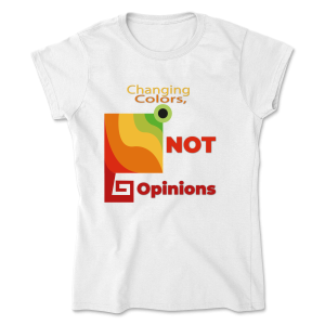 Changing Colors, Not Opinions - Women’s Tee - Gildan 64000L