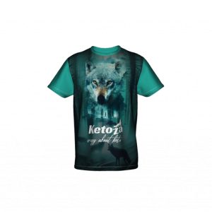 Ketoza crazy about keto - Koszulka męska Full Print - bawełna