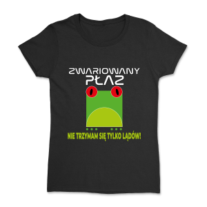 Zwariowany  Płaz- Nie trzymam się tylko lądów! - Women's Tee - Gildan Heavy Cotton 5000L